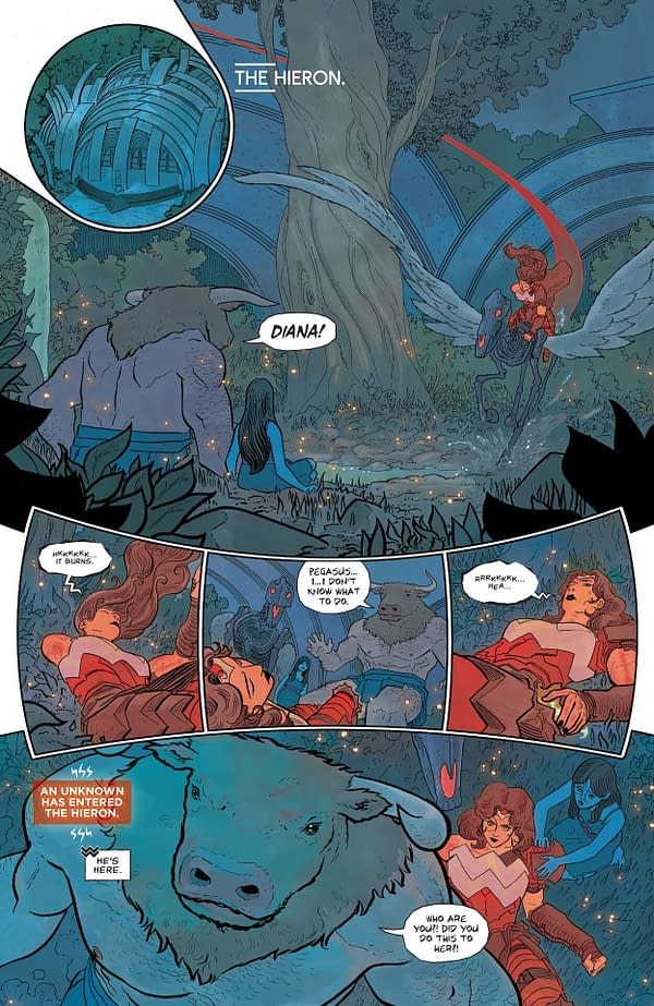 Interior preview page from Absolute Wonder Woman #18