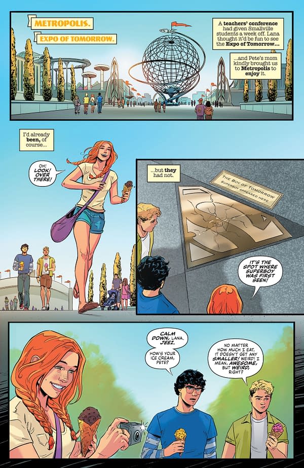 Interior preview page from Action Comics #1096