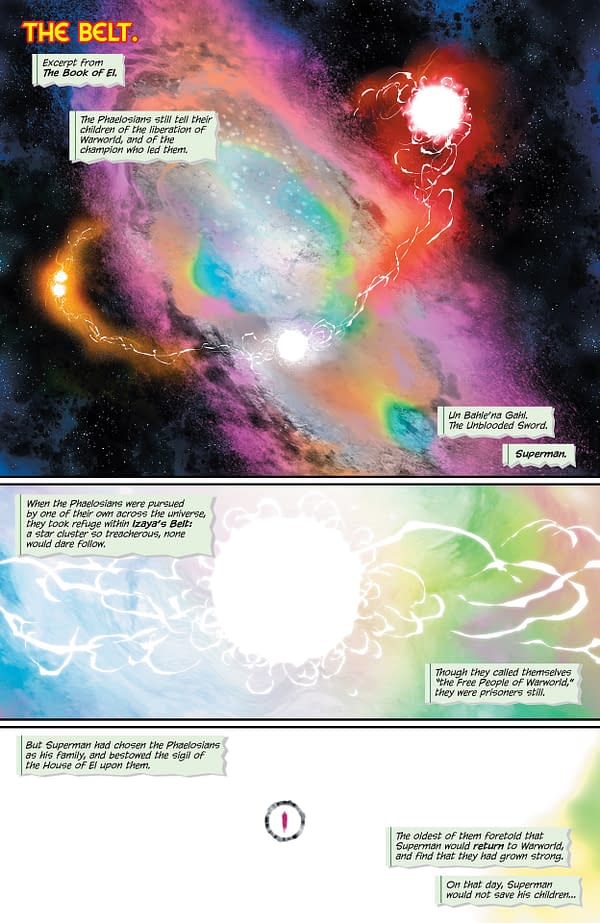Interior preview page from Adventures of Superman: Book of El #7