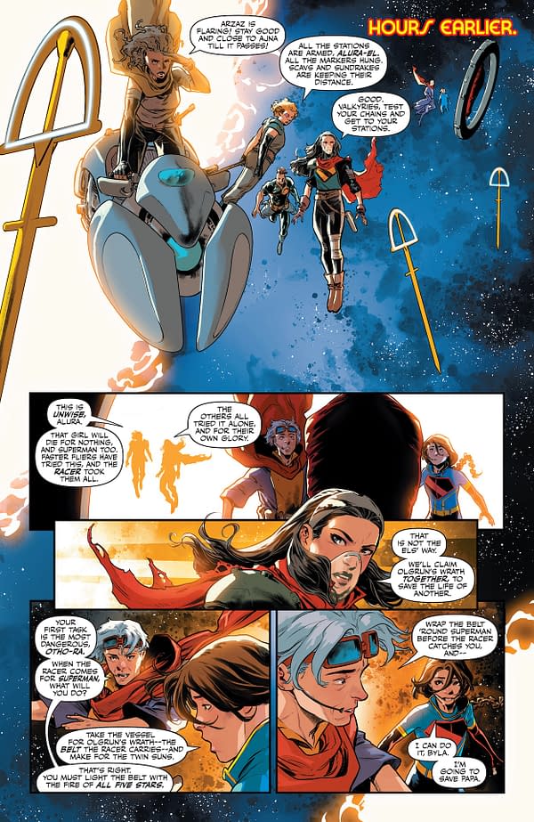 Interior preview page from Adventures of Superman: Book of El #7