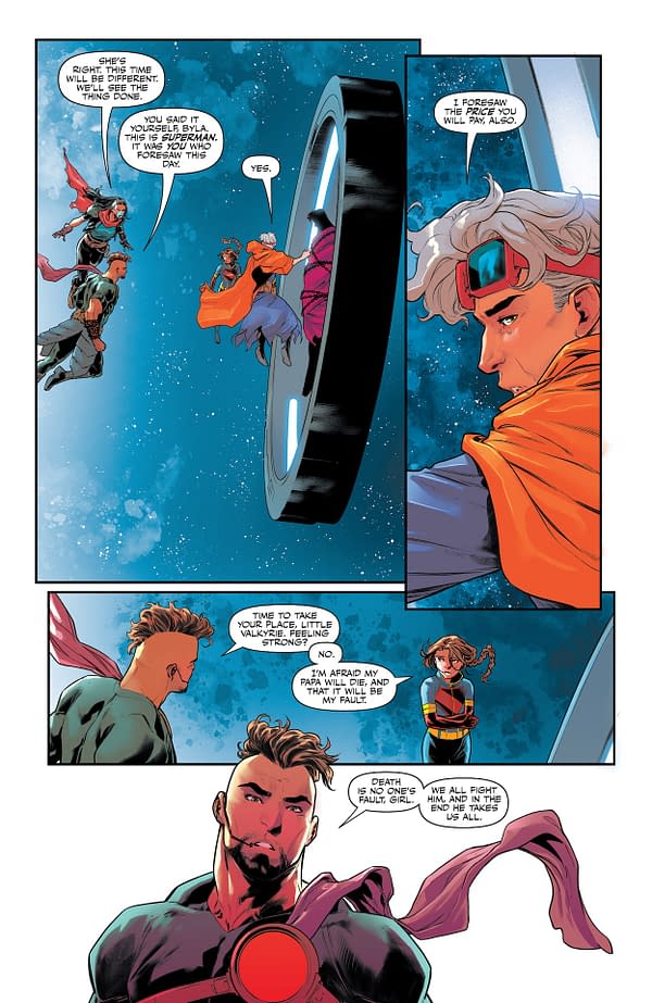 Interior preview page from Adventures of Superman: Book of El #7