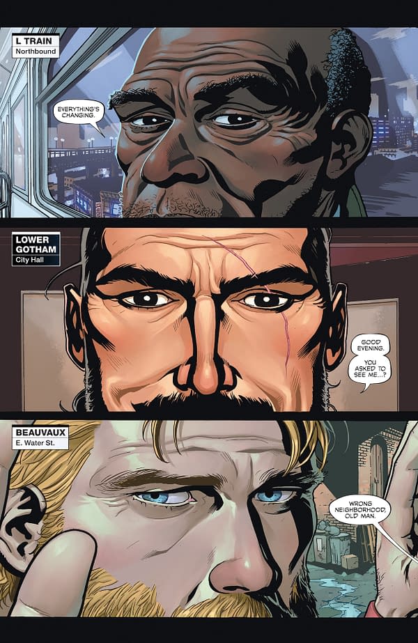 Interior preview page from Batman #8