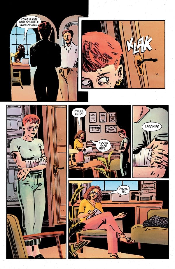 Interior preview page from Batwoman #1