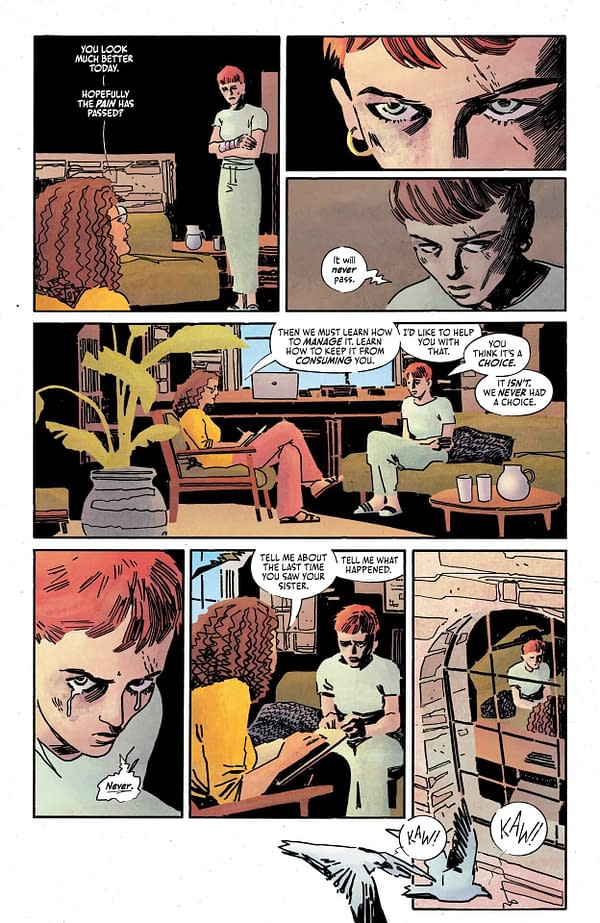 Interior preview page from Batwoman #1