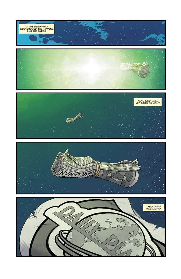 Interior preview page from Bizarro Year None #1