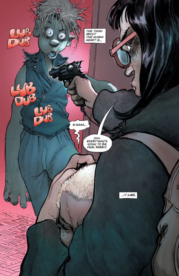 Interior preview page from Bleeding Hearts #2