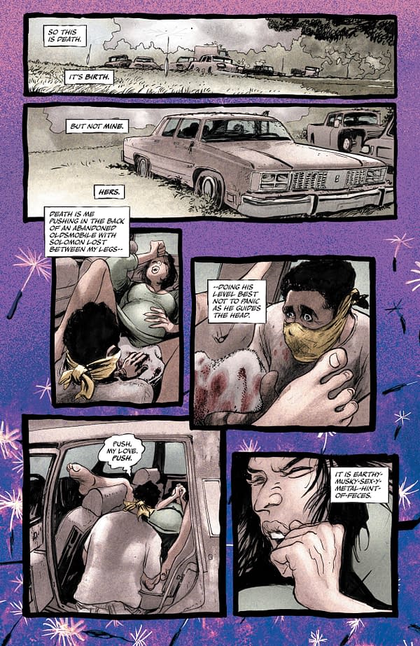 Interior preview page from Bleeding Hearts #2