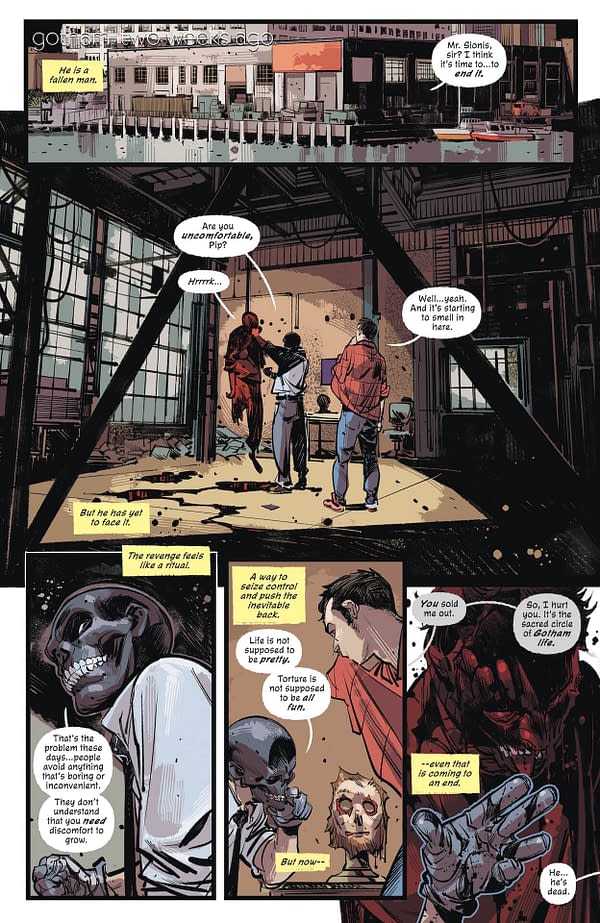 Interior preview page from Catwoman #85