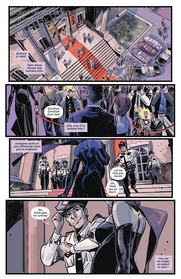 Interior preview page from Catwoman #85