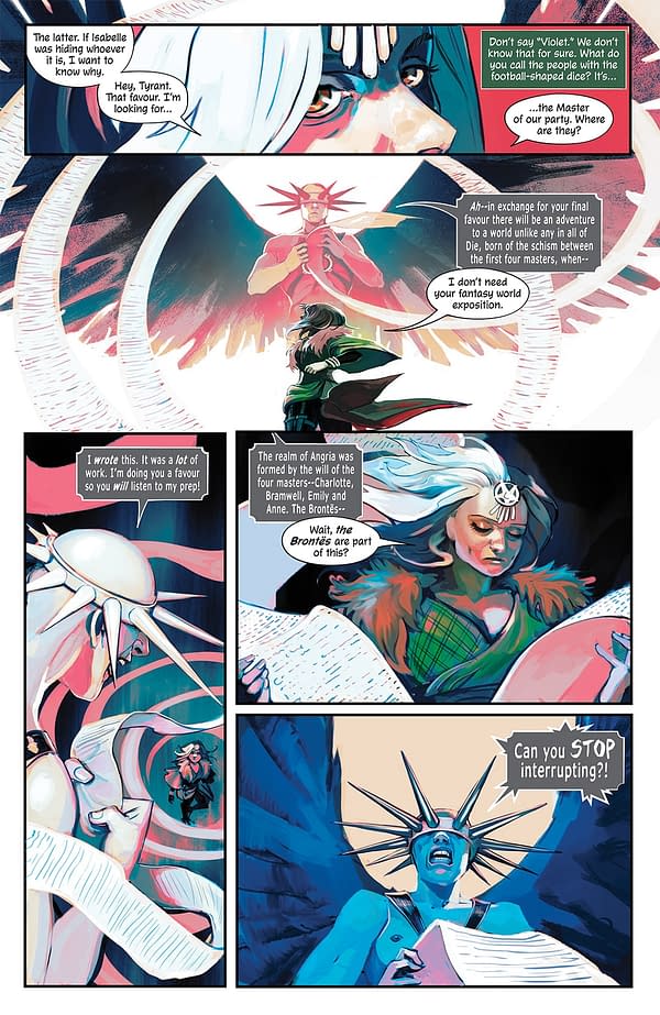 Interior preview page from Die: Loaded #5