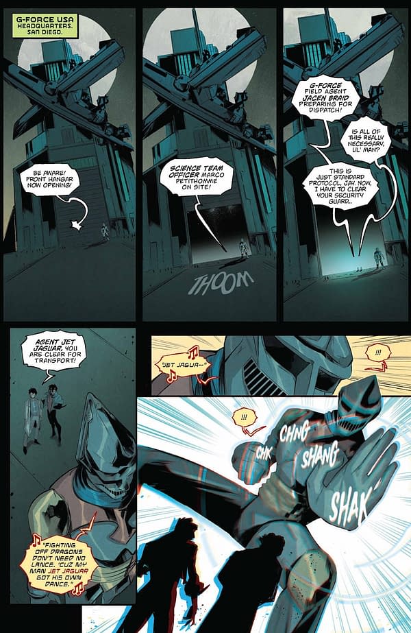 Interior preview page from GODZILLA #9 HENDRY PRASETYA COVER