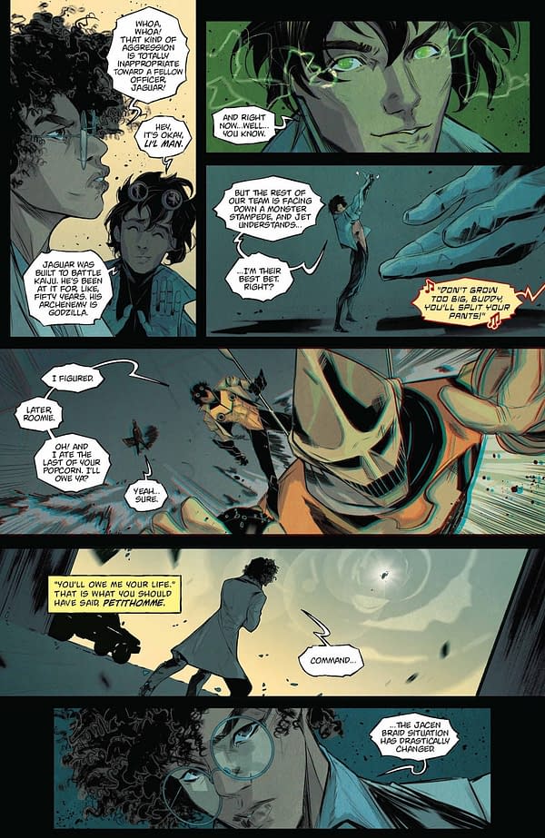 Interior preview page from GODZILLA #9 HENDRY PRASETYA COVER