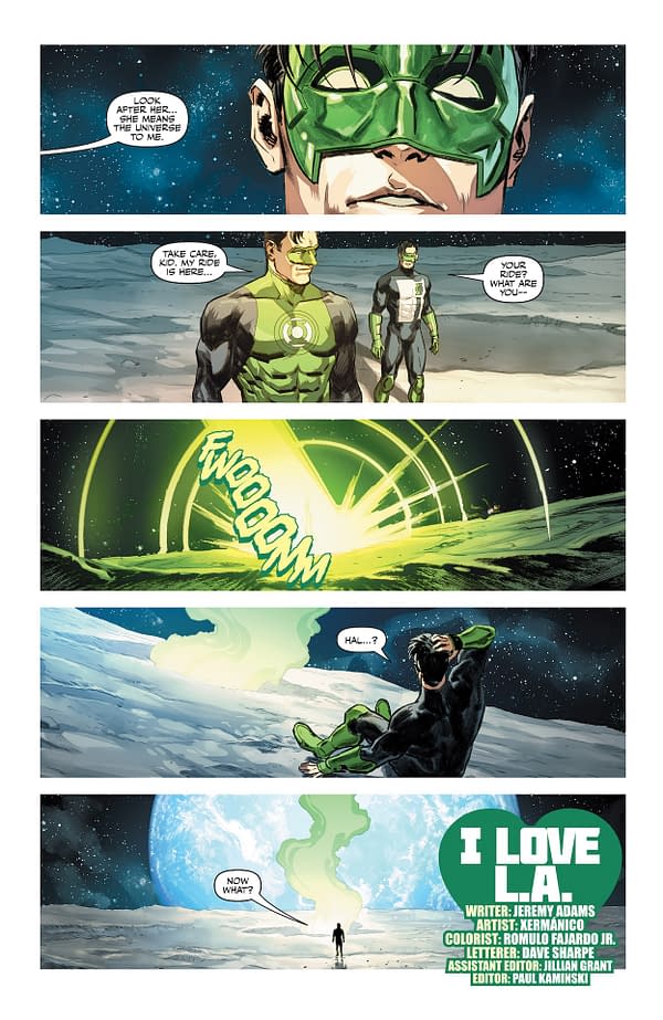 Interior preview page from Green Lantern #33