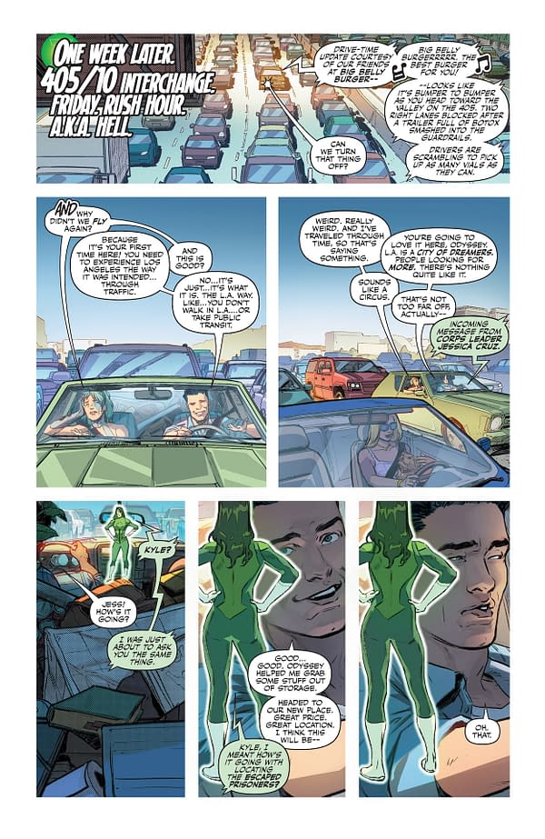 Interior preview page from Green Lantern #33