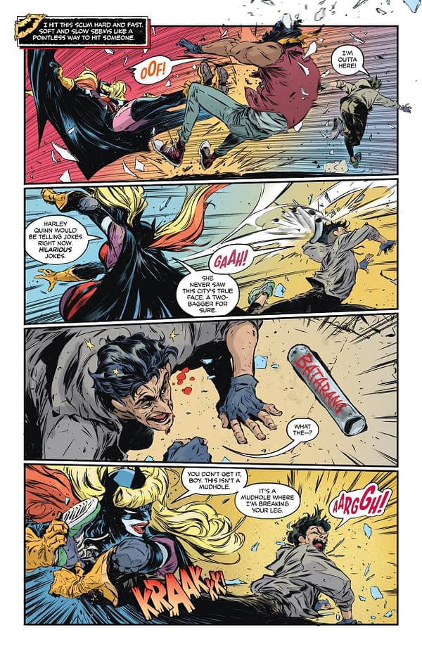 Interior preview page from Harley Quinn #60