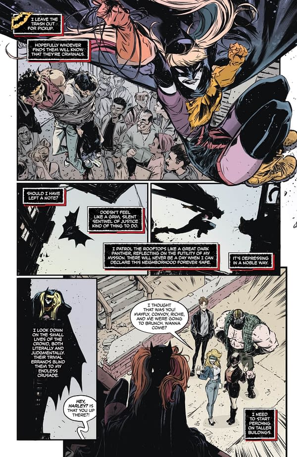 Interior preview page from Harley Quinn #60