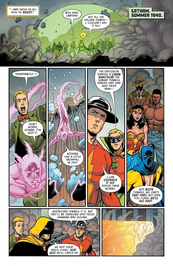 Interior preview page from JSA #18
