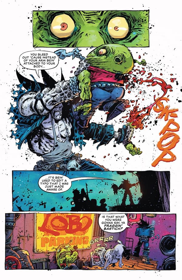Interior preview page from Lobo #1