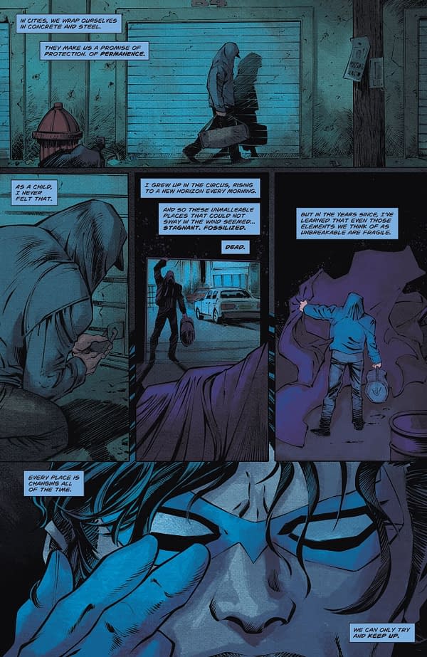 Interior preview page from Nightwing #136