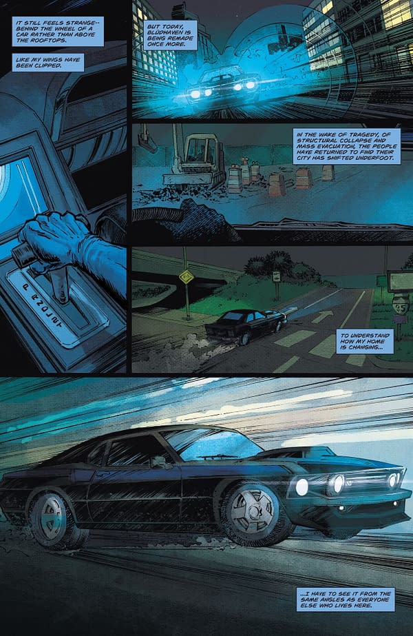 Interior preview page from Nightwing #136