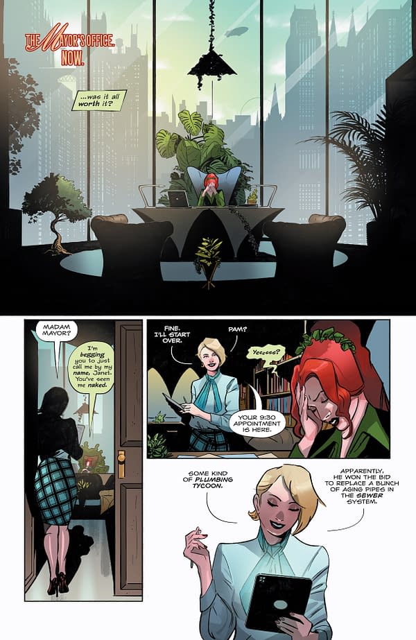 Interior preview page from Poison Ivy #43