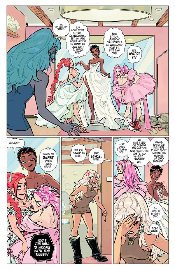 Interior preview page from Sirens: Love Hurts #2