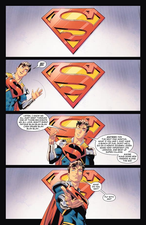 Interior preview page from Superman #38
