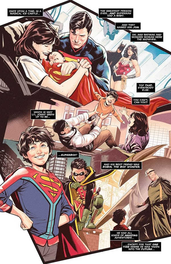 Interior preview page from Superman Unlimited #11