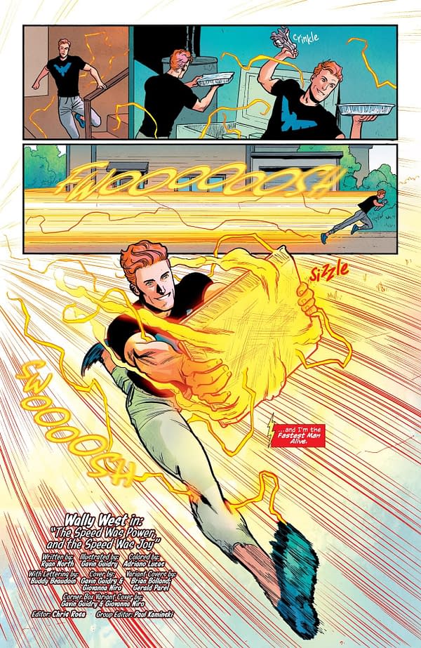 Interior preview page from Flash #31