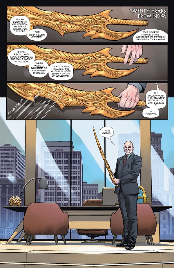 Interior preview page from Wonder Woman #31