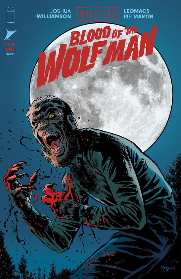 Joshua Williamson & Leomacs on Universal's Blood Of The Wolf Man
