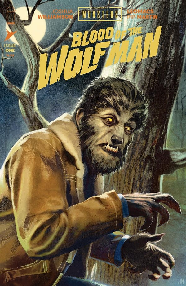 Joshua Williamson & Leomacs on Universal's Blood Of The Wolf Man