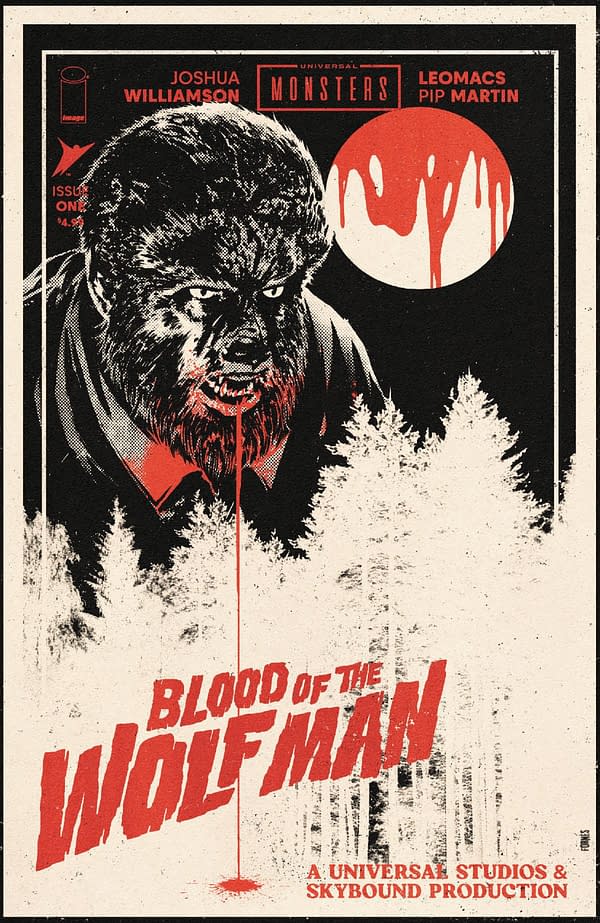 Joshua Williamson & Leomacs on Universal's Blood Of The Wolf Man
