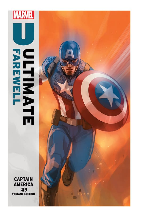 Cover image for CAPTAIN AMERICA #9 PHIL NOTO ULTIMATE FAREWELL VARIANT