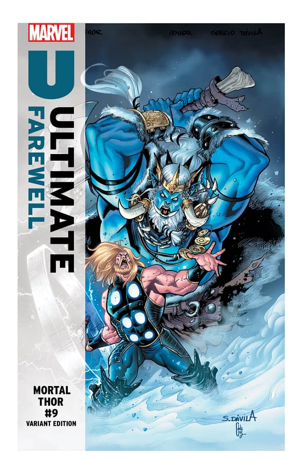 Cover image for MORTAL THOR #9 SERGIO DAVILA ULTIMATE FAREWELL VARIANT