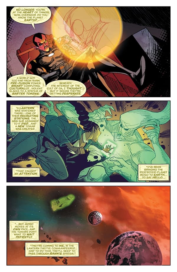 Interior preview page from Absolute Green Lantern #13