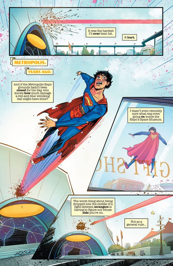 Interior preview page from Action Comics #1097