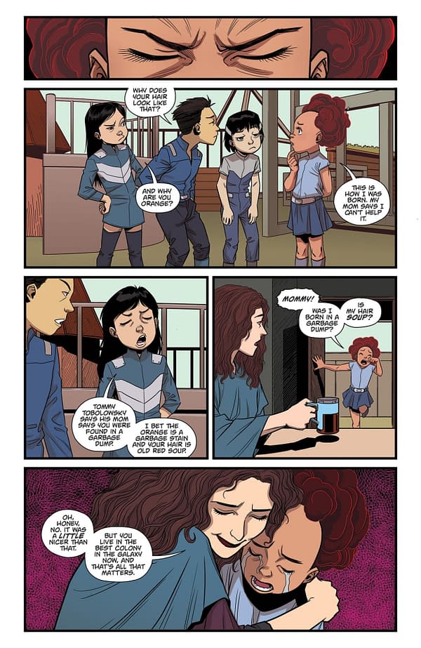 Interior preview page from Blood & Thunder #12