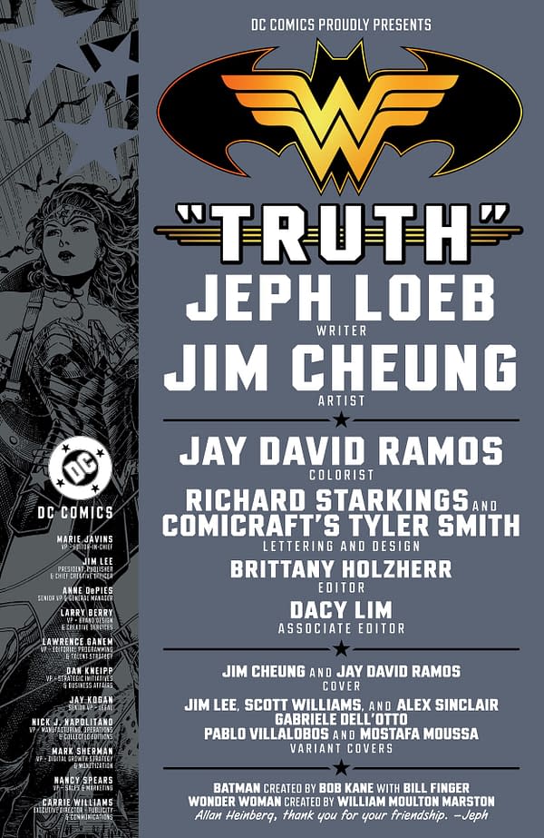 Interior preview page from Batman/Wonder Woman: Truth #1