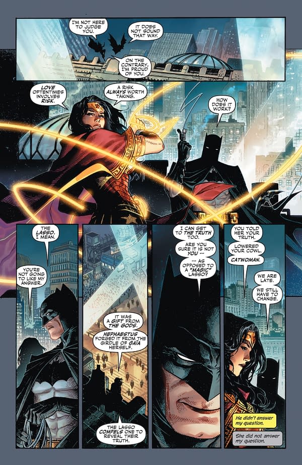 Interior preview page from Batman/Wonder Woman: Truth #1