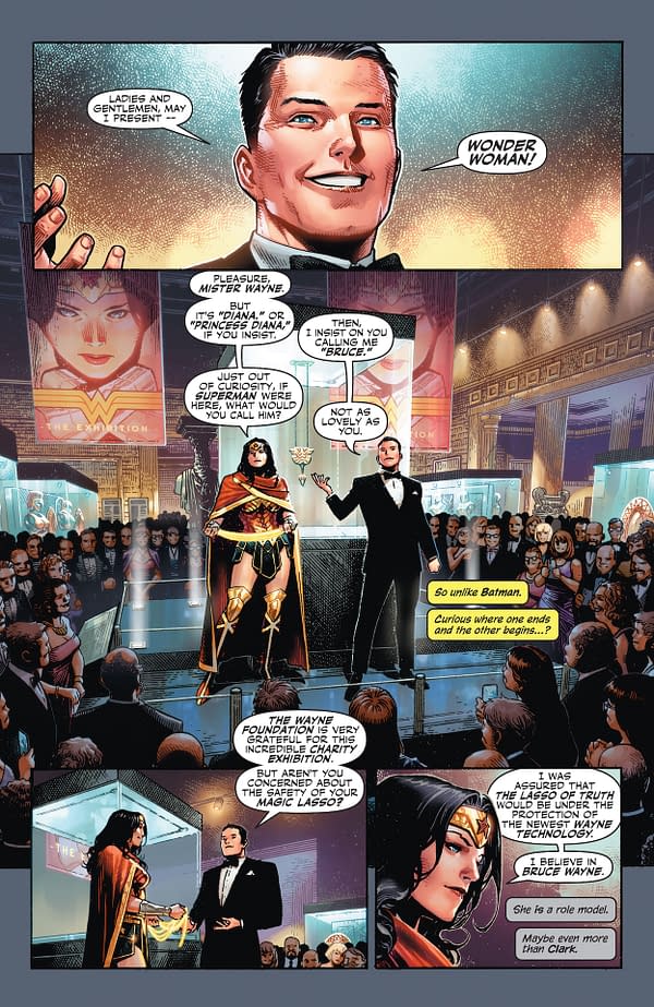 Interior preview page from Batman/Wonder Woman: Truth #1