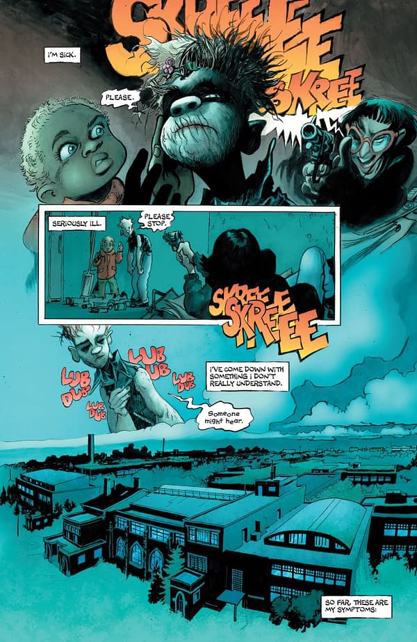 Interior preview page from Bleeding Hearts #3
