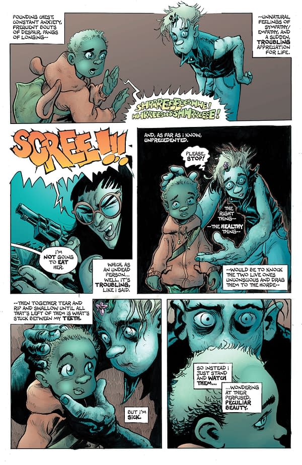 Interior preview page from Bleeding Hearts #3