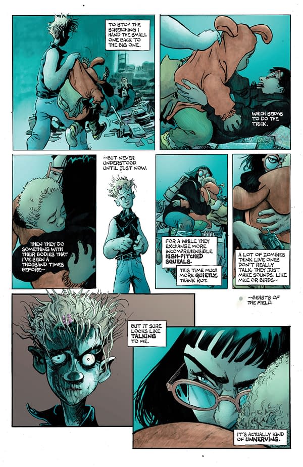 Interior preview page from Bleeding Hearts #3