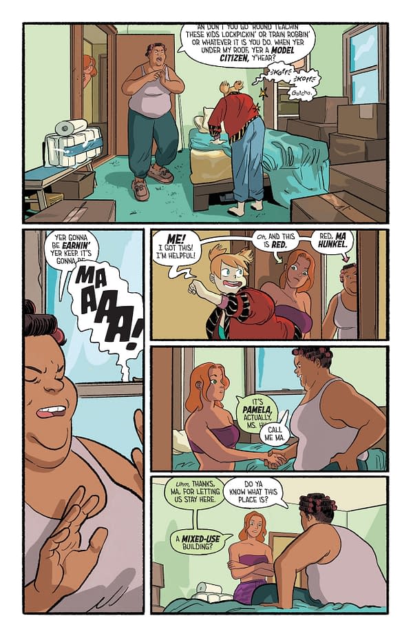 Harley and Ivy: Life and Crimes #5 Preview: Chaos at Ma Hunkel's