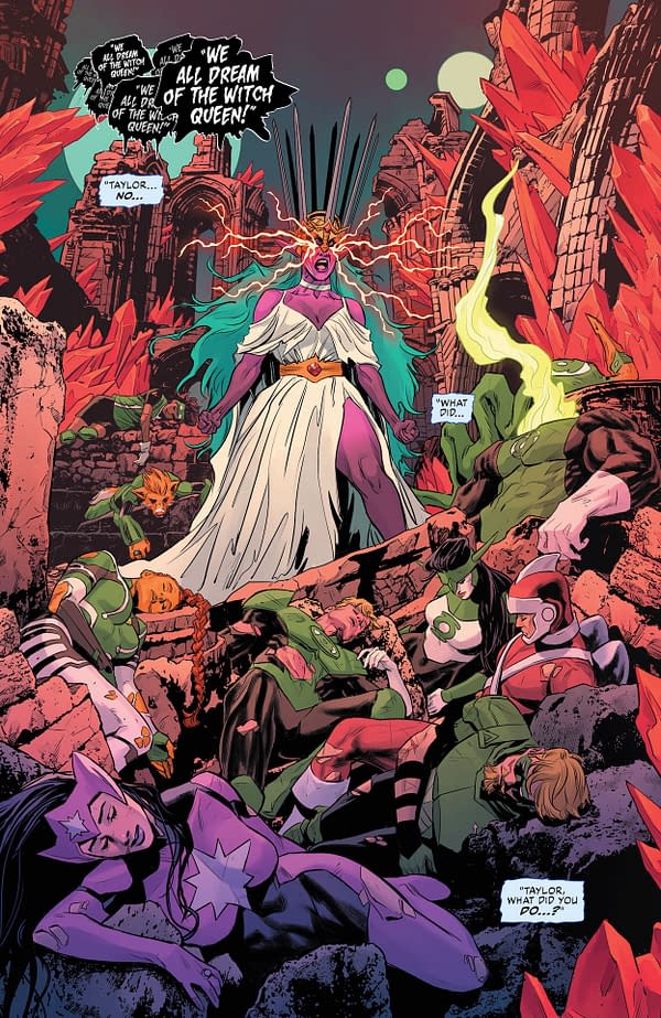 Interior preview page from Justice League Intergalactic Special #1