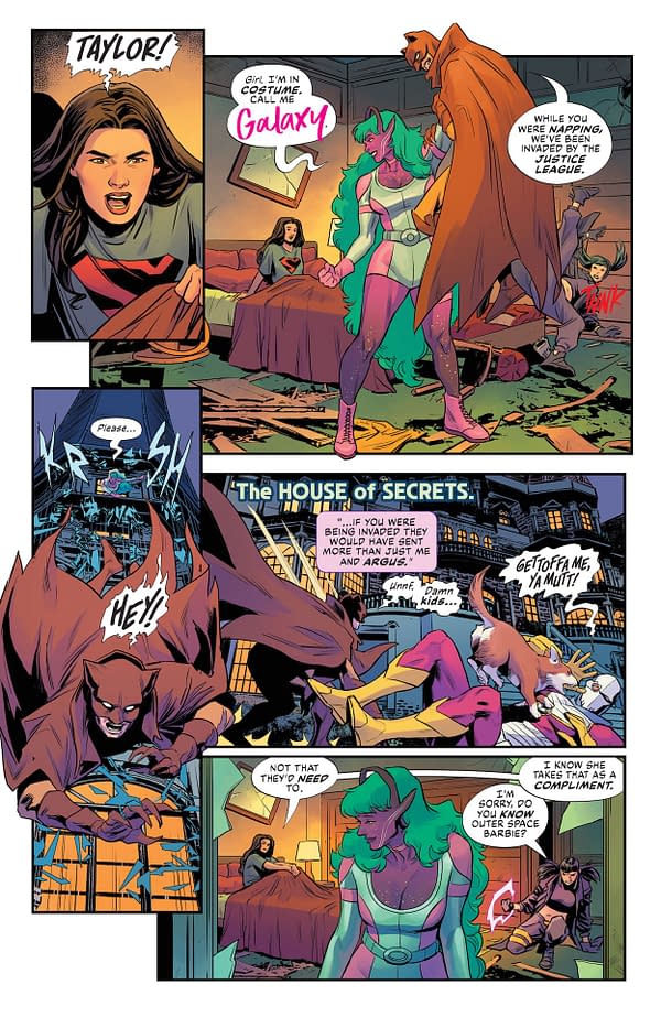 Interior preview page from Justice League Intergalactic Special #1