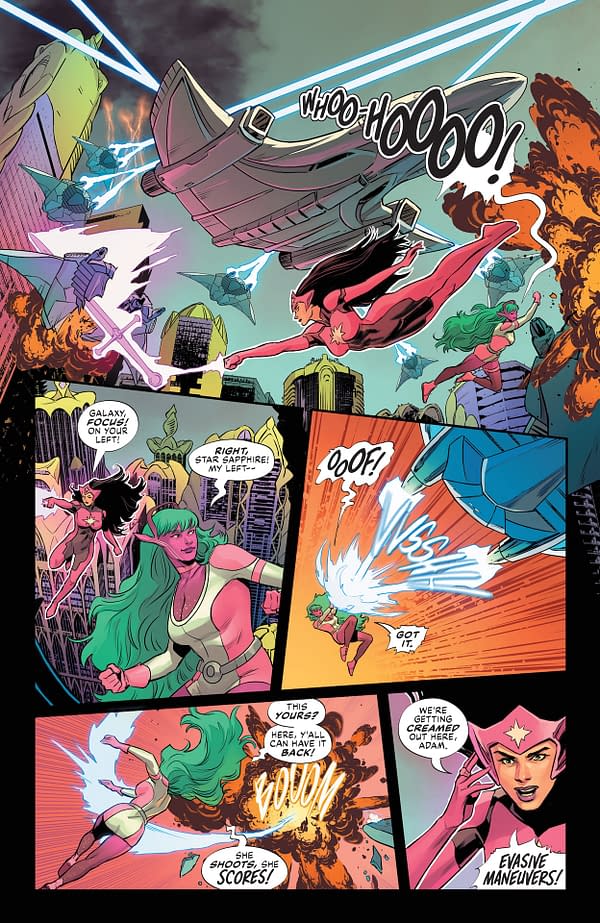 Interior preview page from Justice League Intergalactic Special #1