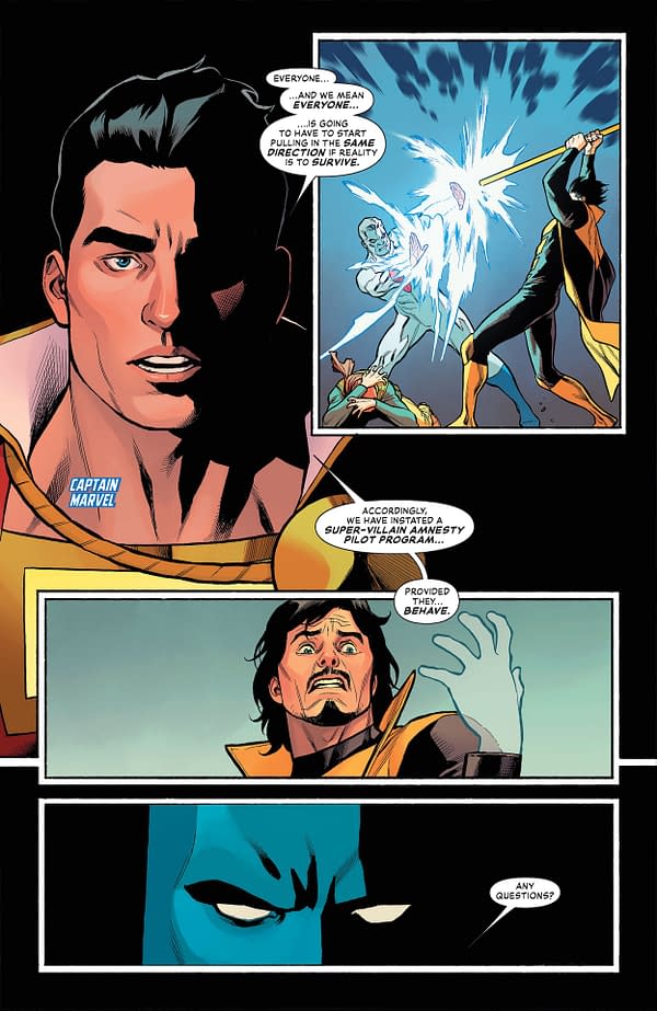 Interior preview page from Justice League Unlimited #18