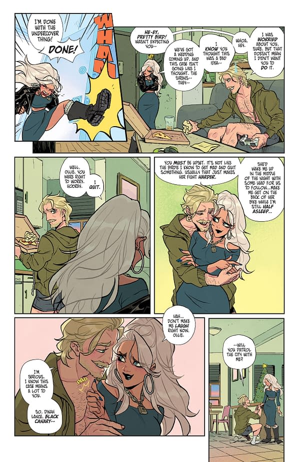 Interior preview page from Sirens: Love Hurts #3